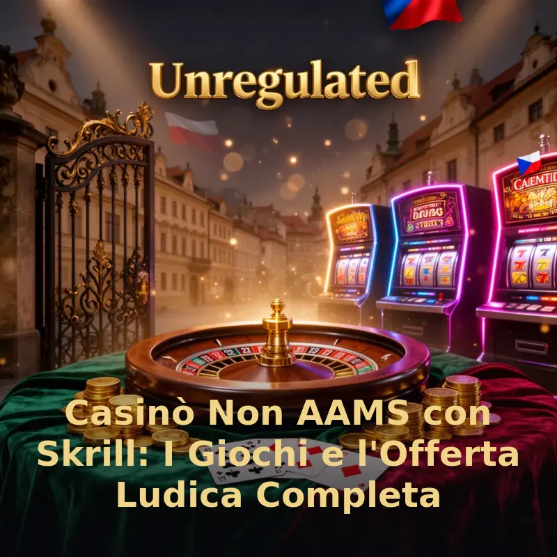 Casinò Non AAMS con Skrill: I Giochi e l'Offerta Ludica Completa